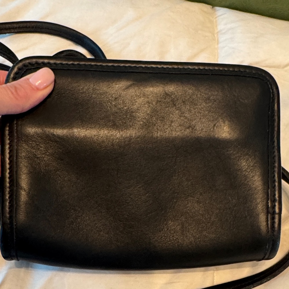 Vintage Coach Black Disco Mini Bag -9048 - Picture 4 of 7